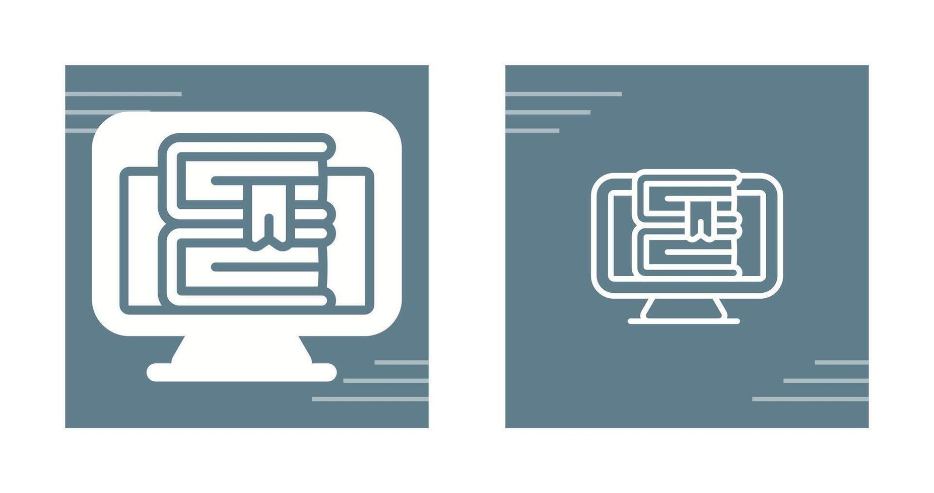 Computer Vector Icon