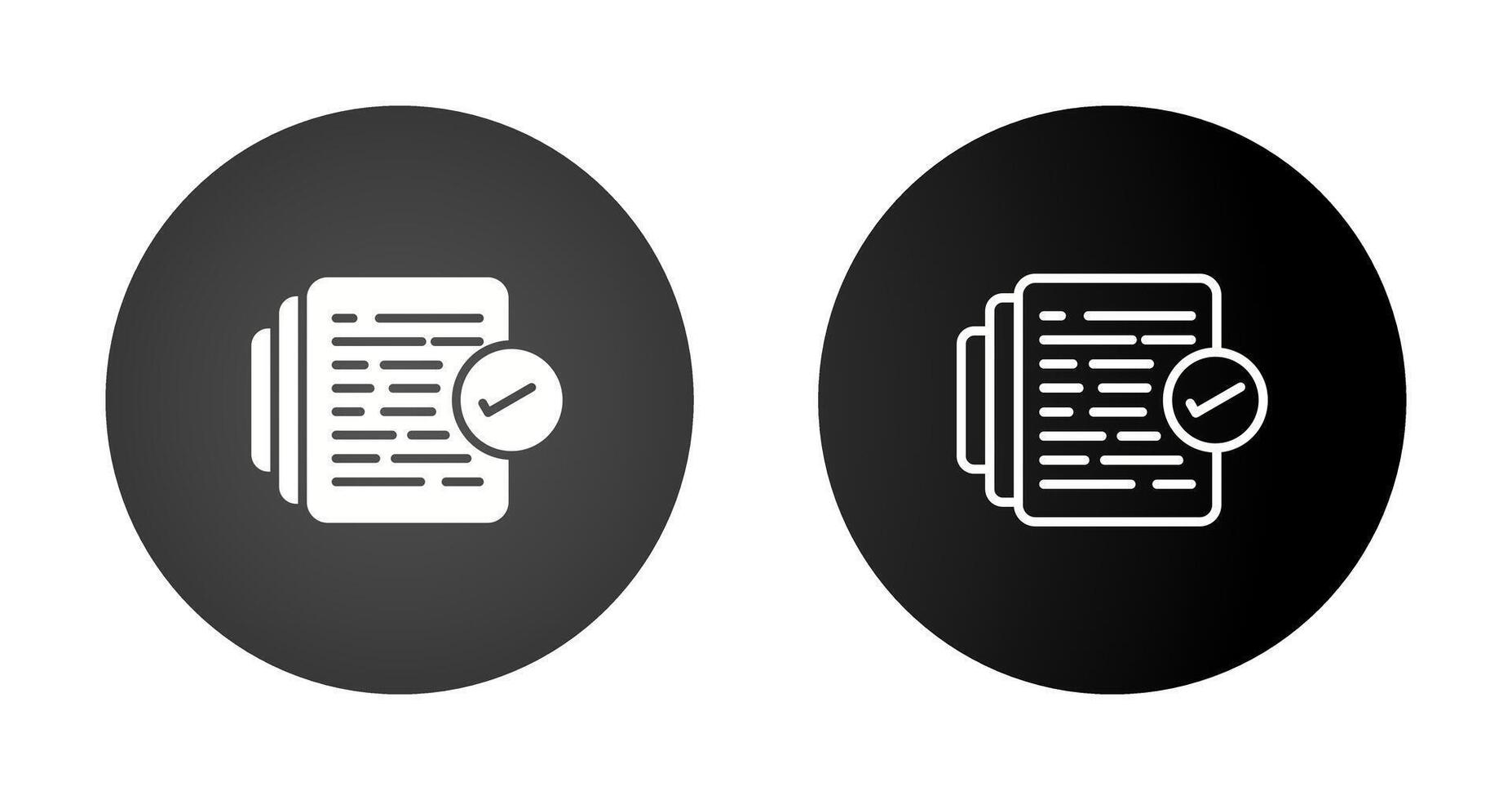 Document Versioning Vector Icon