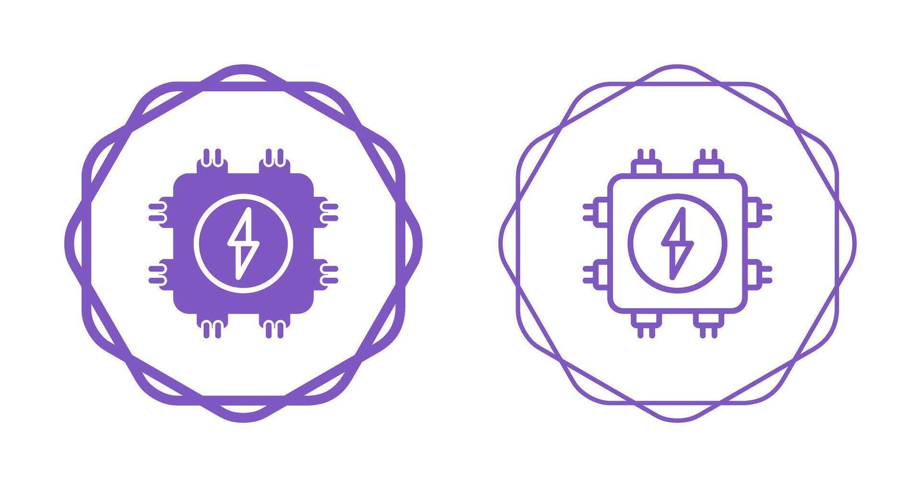 Junction Box Vector Icon