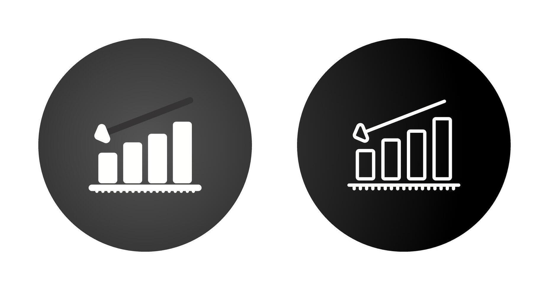 Chart Decreasing Vector Icon