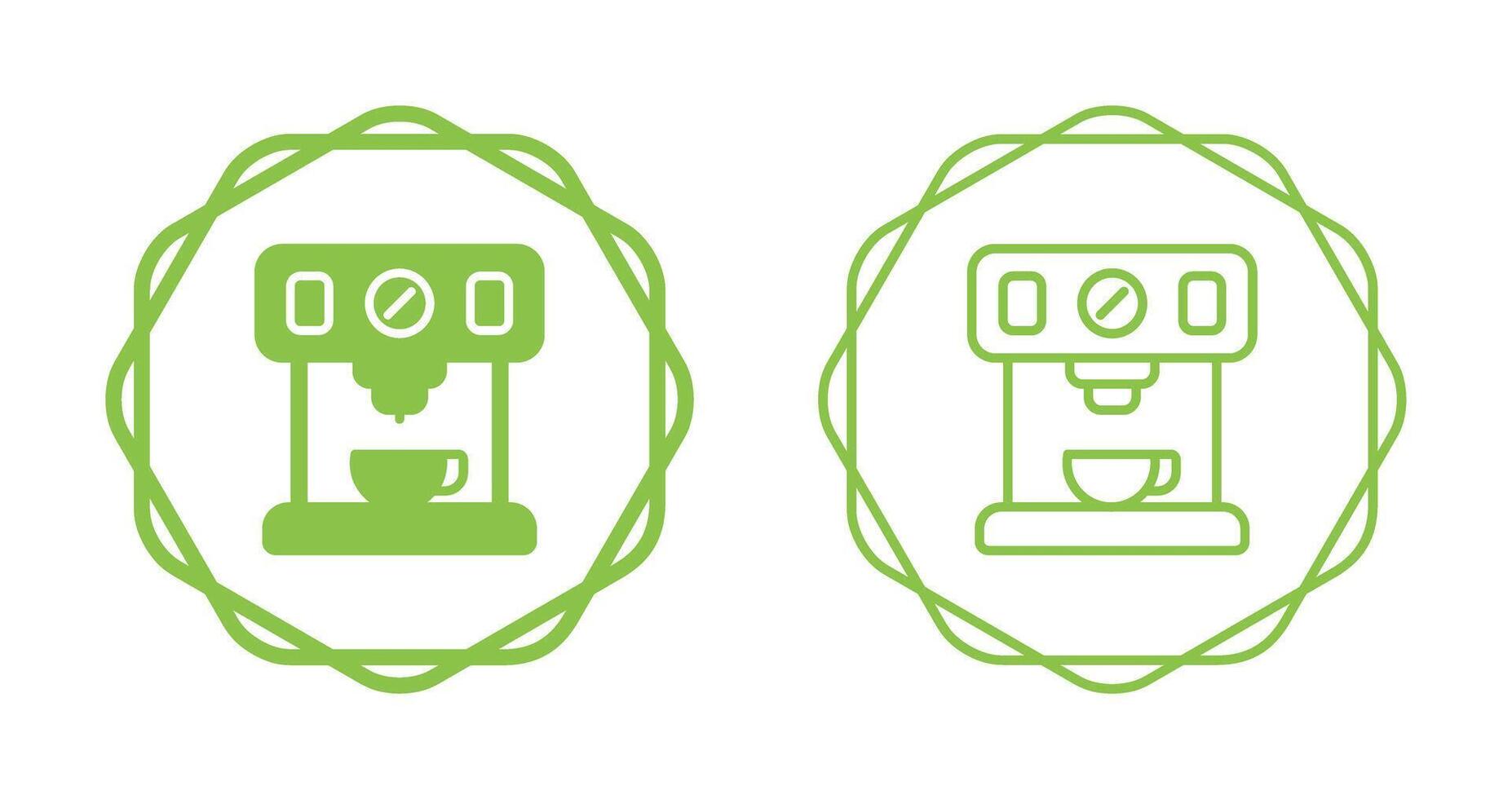 Coffee Maker with Wi-Fi Vector Icon