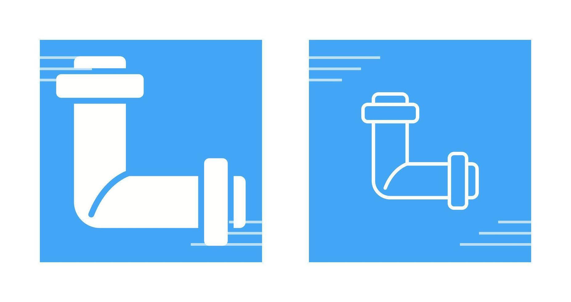 Conduit Coupling Vector Icon