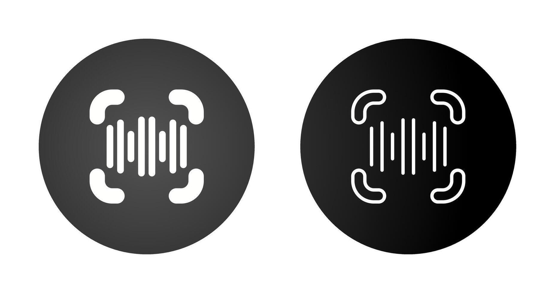 Voice Recognition Vector Icon