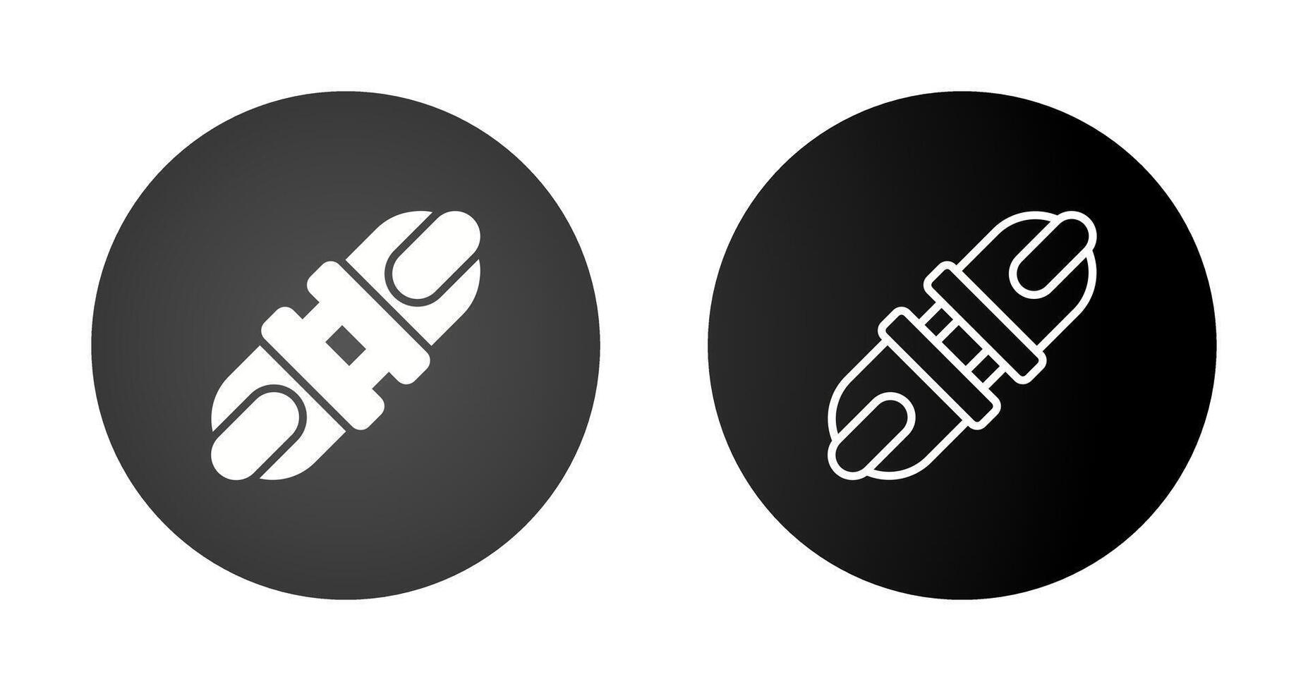 Unplugged Vector Icon