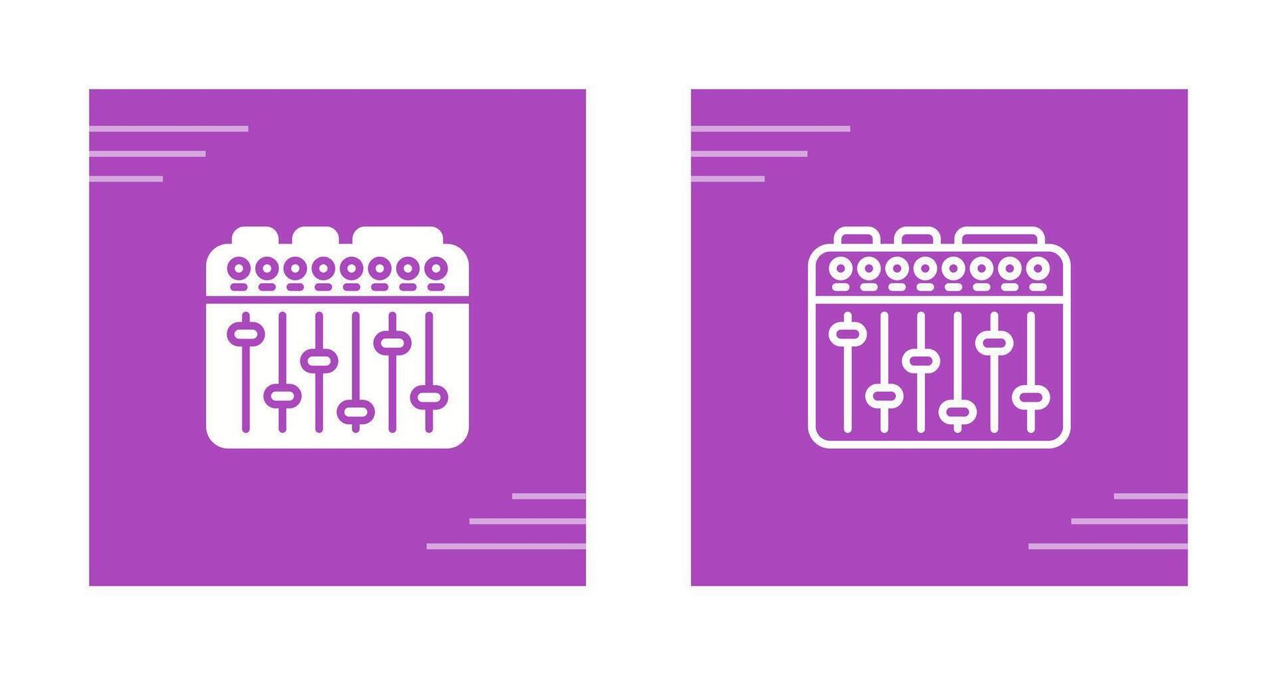 Sound Mixer Vector Icon