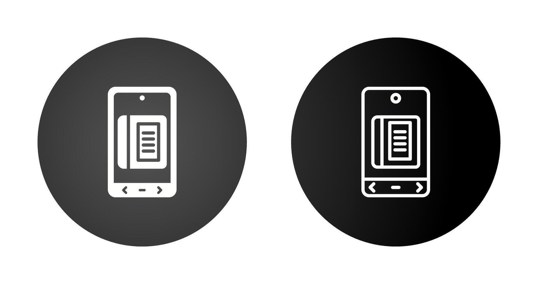 E Book Vector Icon