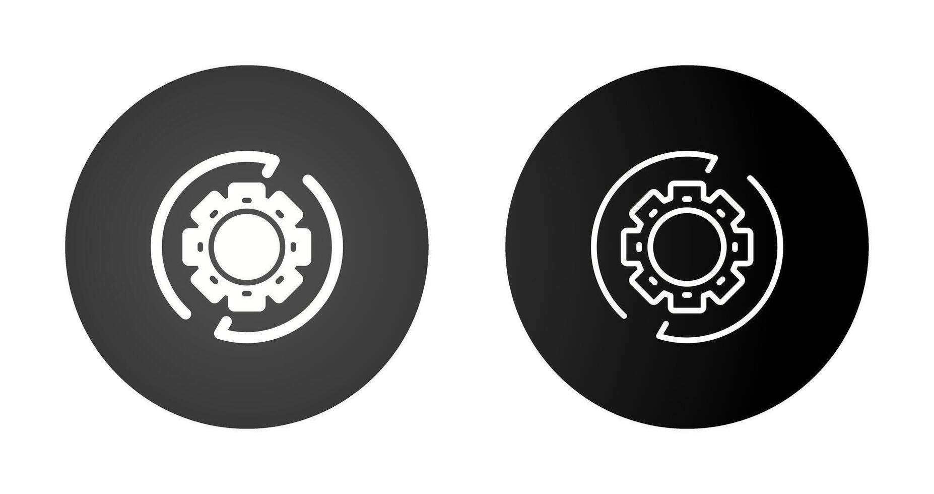 Settings Gear Vector Icon