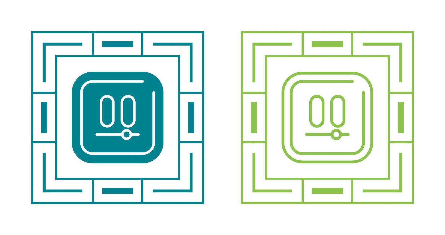 Video Pause Square Vector Icon