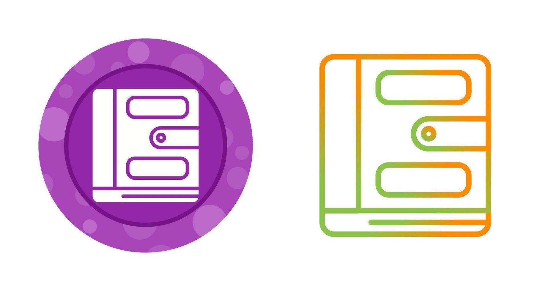 Notebook Vector Icon