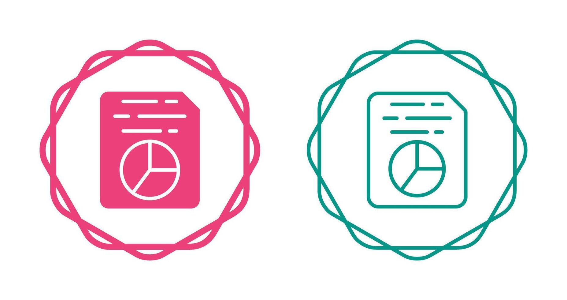 Document Insert Diagram Vector Icon