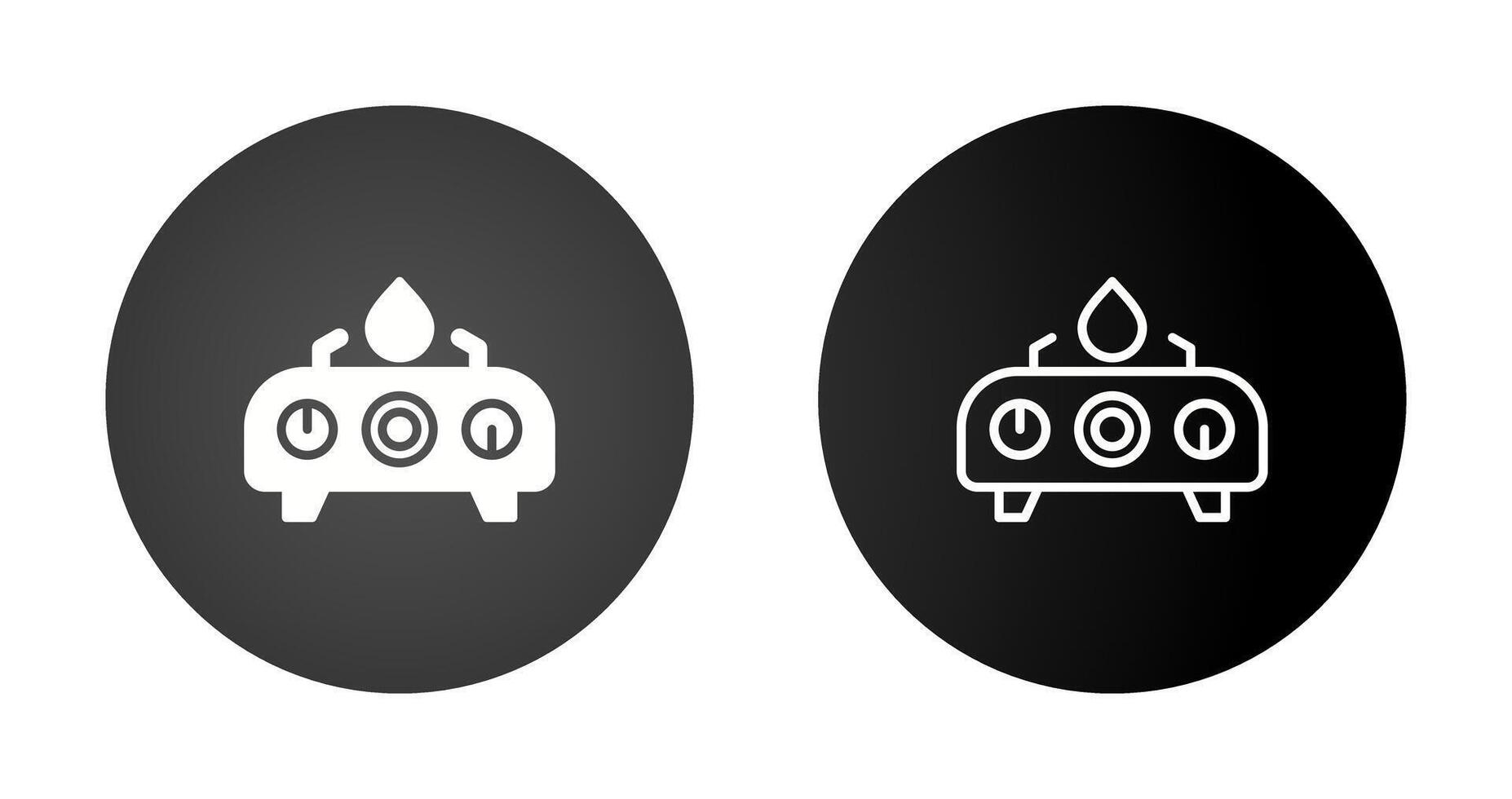 Electric Stove Vector Icon