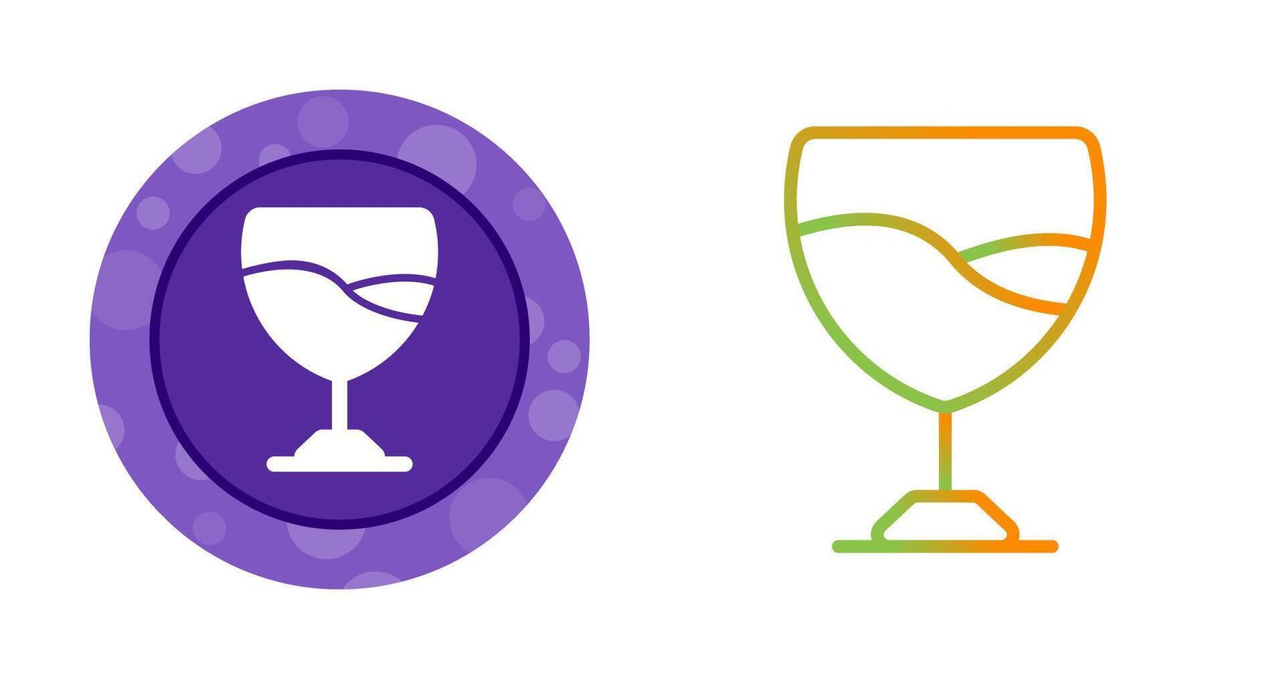 Wine Glass Vector Icon