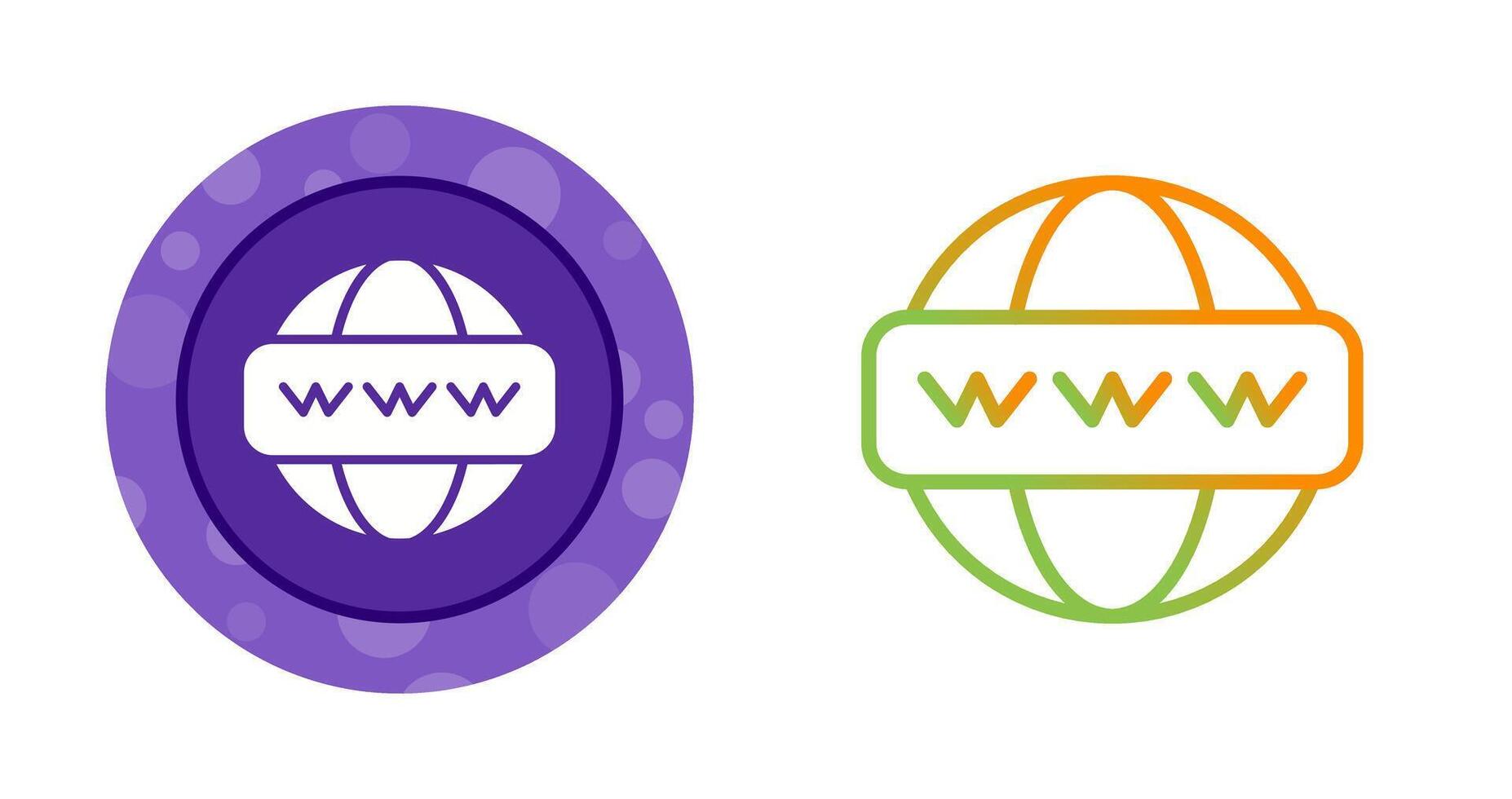 World Wide Web Vector Icon