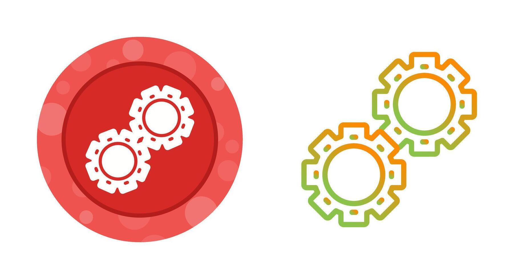 Gears Vector Icon