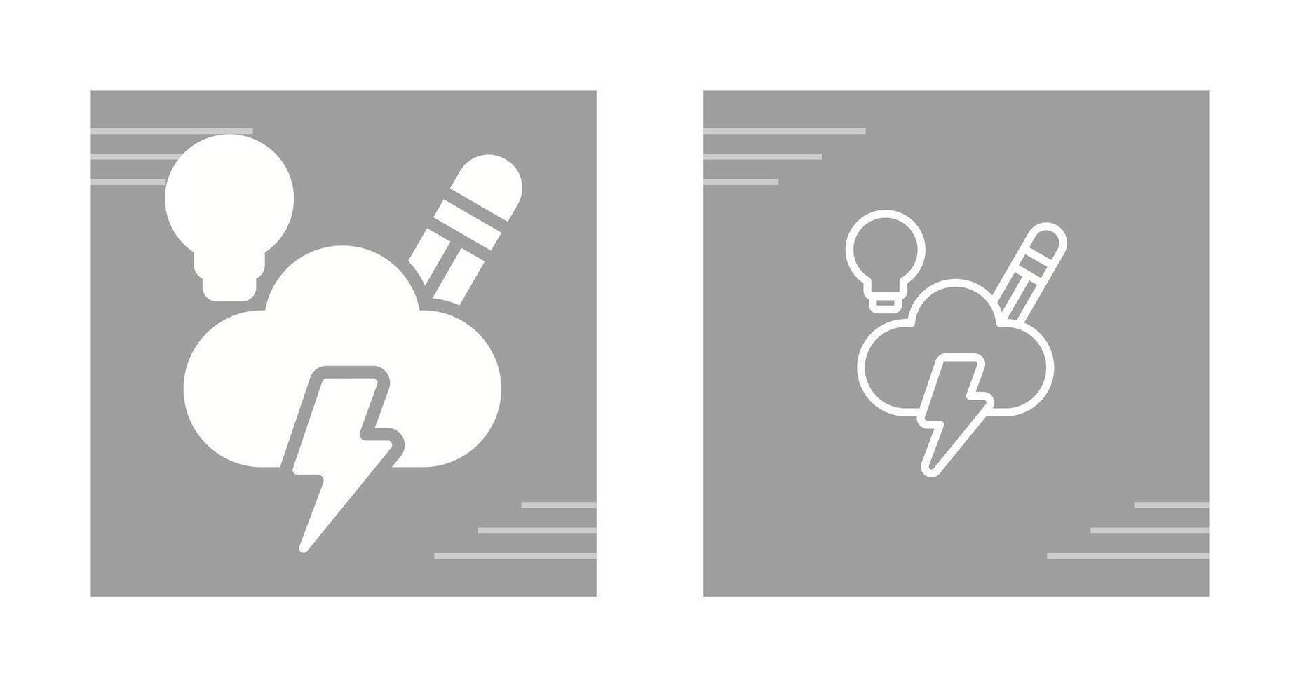 Brainstorming Vector Icon