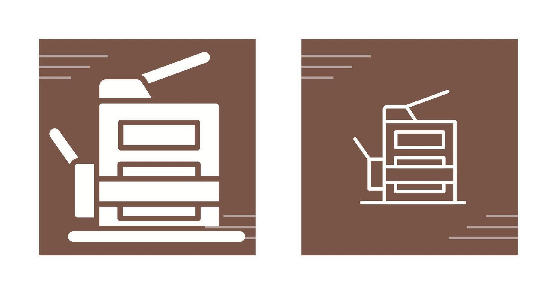 Copy Machine Vector Icon
