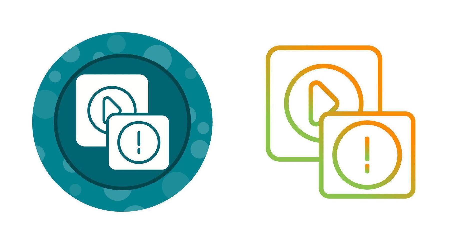 Error Vector Icon