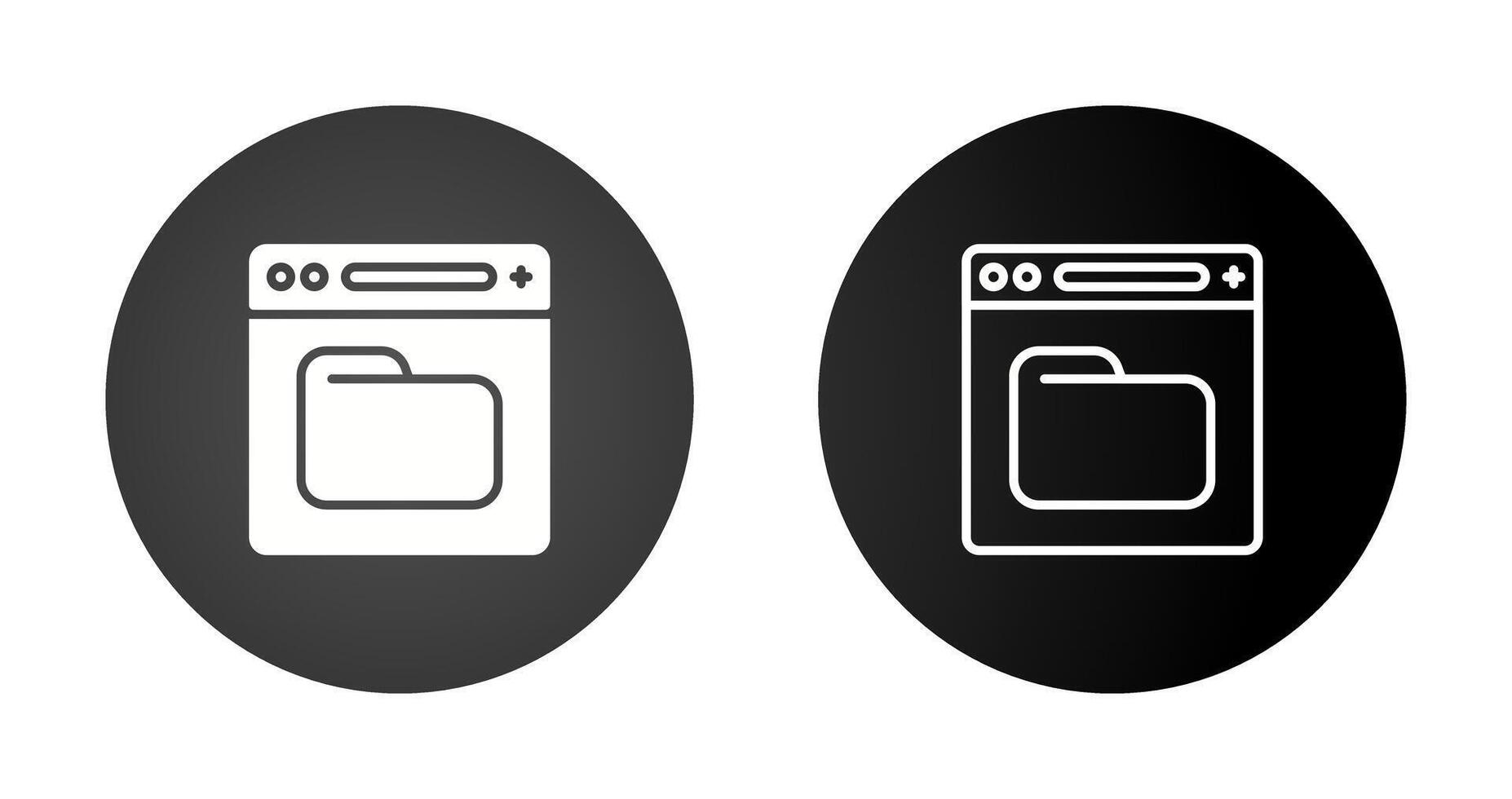 Browser Vector Icon