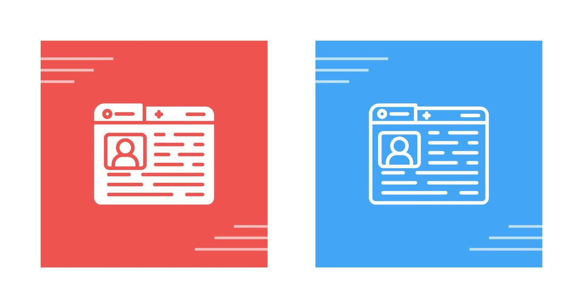 Profile Vector Icon