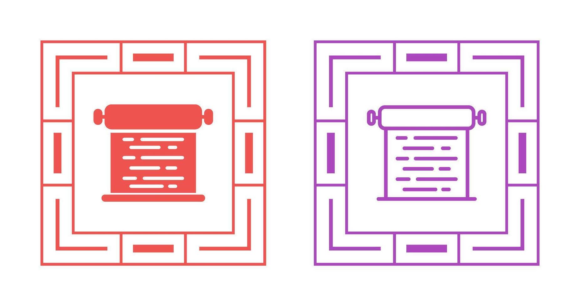 Scroll Vector Icon