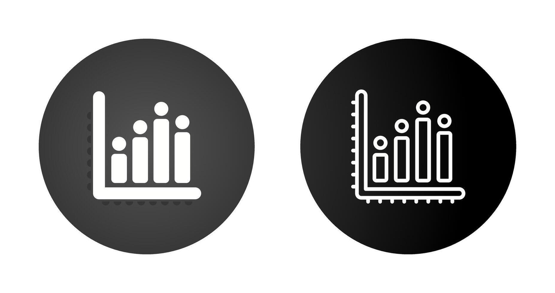 Bar Chart Vector Icon