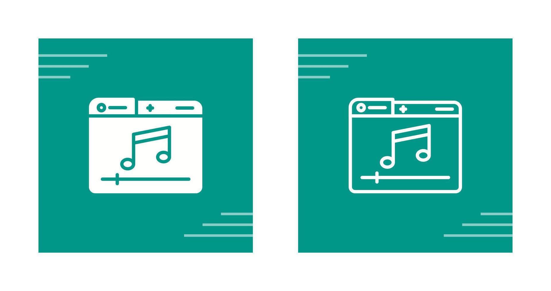 Music Player Vector Icon