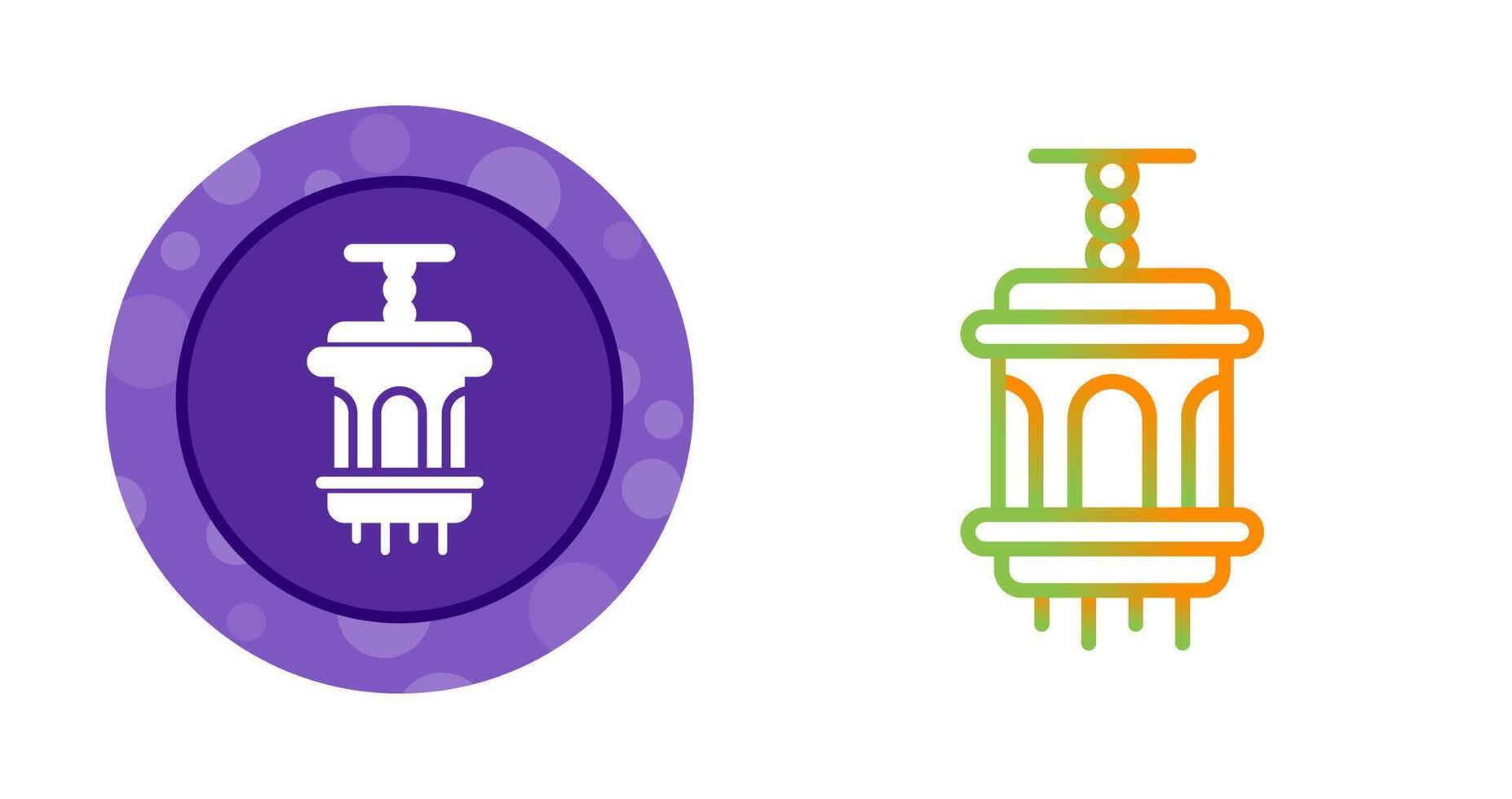 Lantern Vector Icon