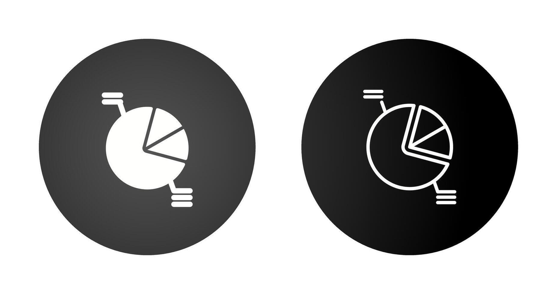 Pie Chart Vector Icon