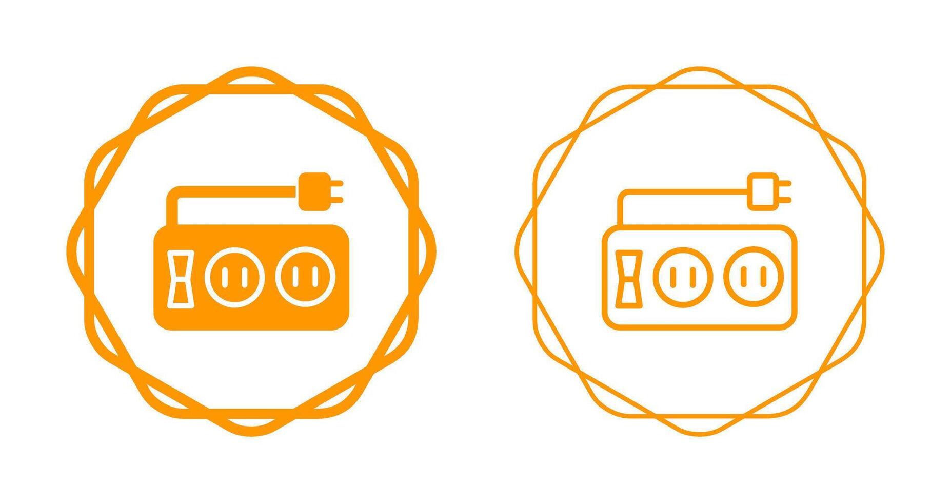 Power Strip Vector Icon