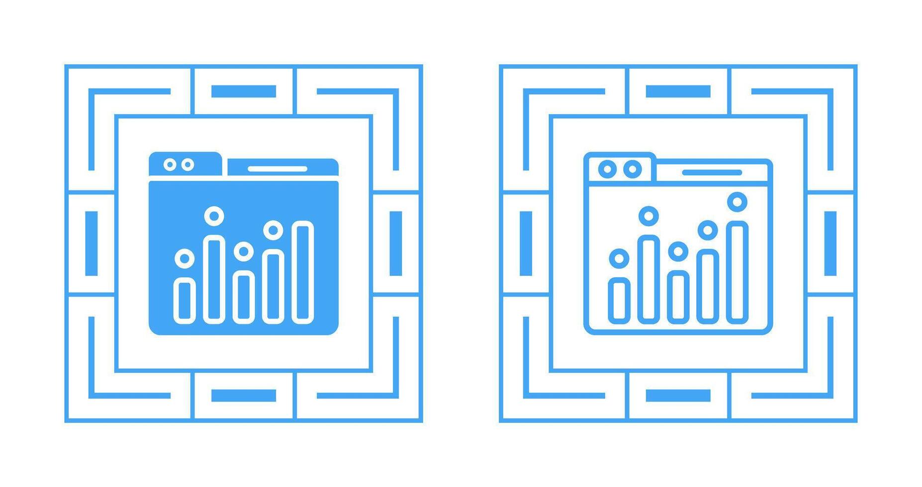 icono de vector de analítica