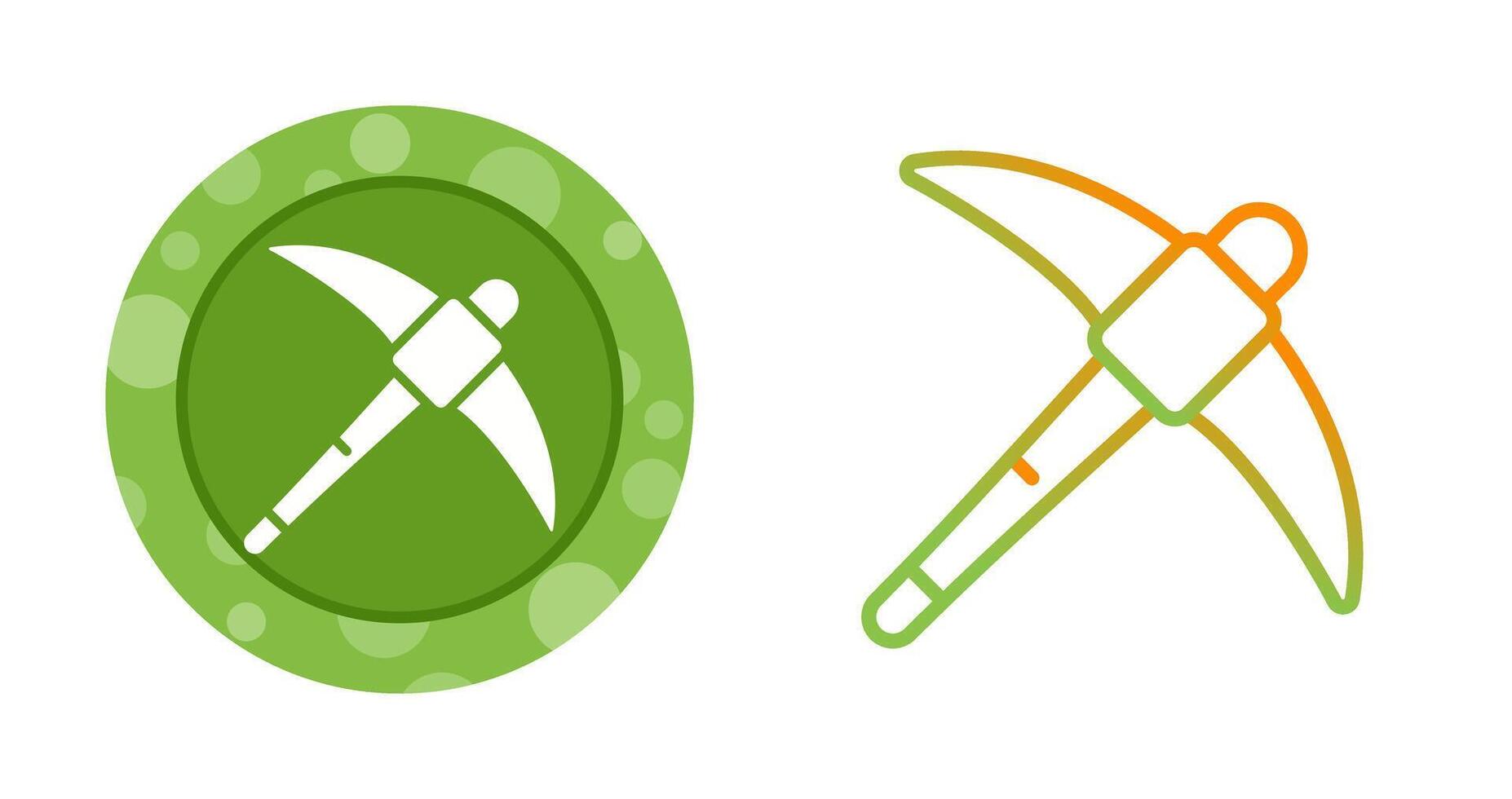 Pickaxe Vector Icon