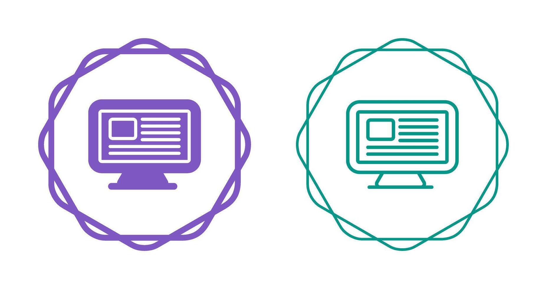 Computer Vector Icon 39086970 Vector Art at Vecteezy