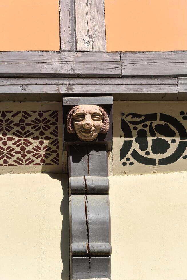 Wernigerode, Germany - 2015, Detail of the City Hall, Wernigerode, Harz, Saxony Anhalt, Germany photo