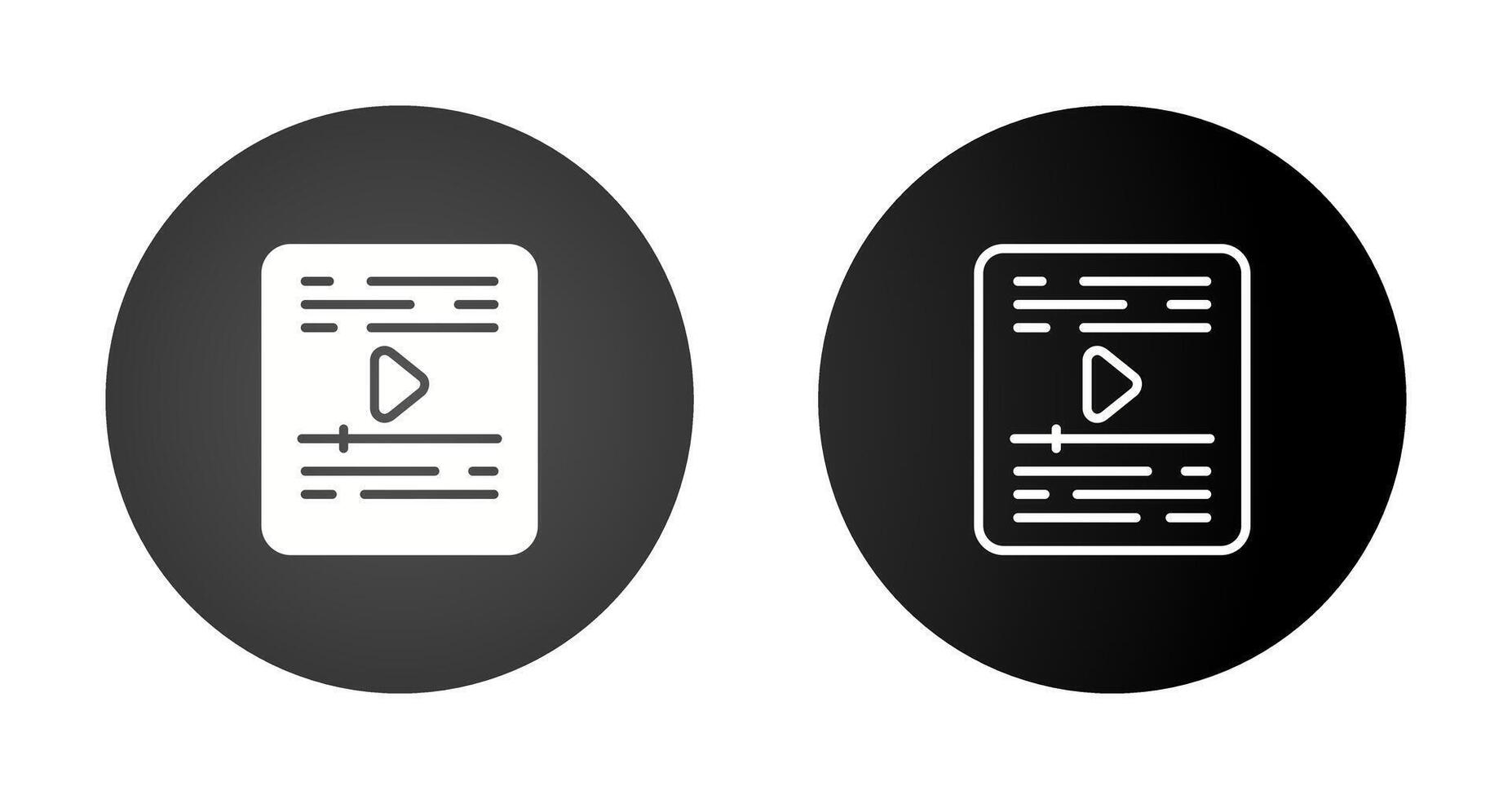 Video Vector Icon