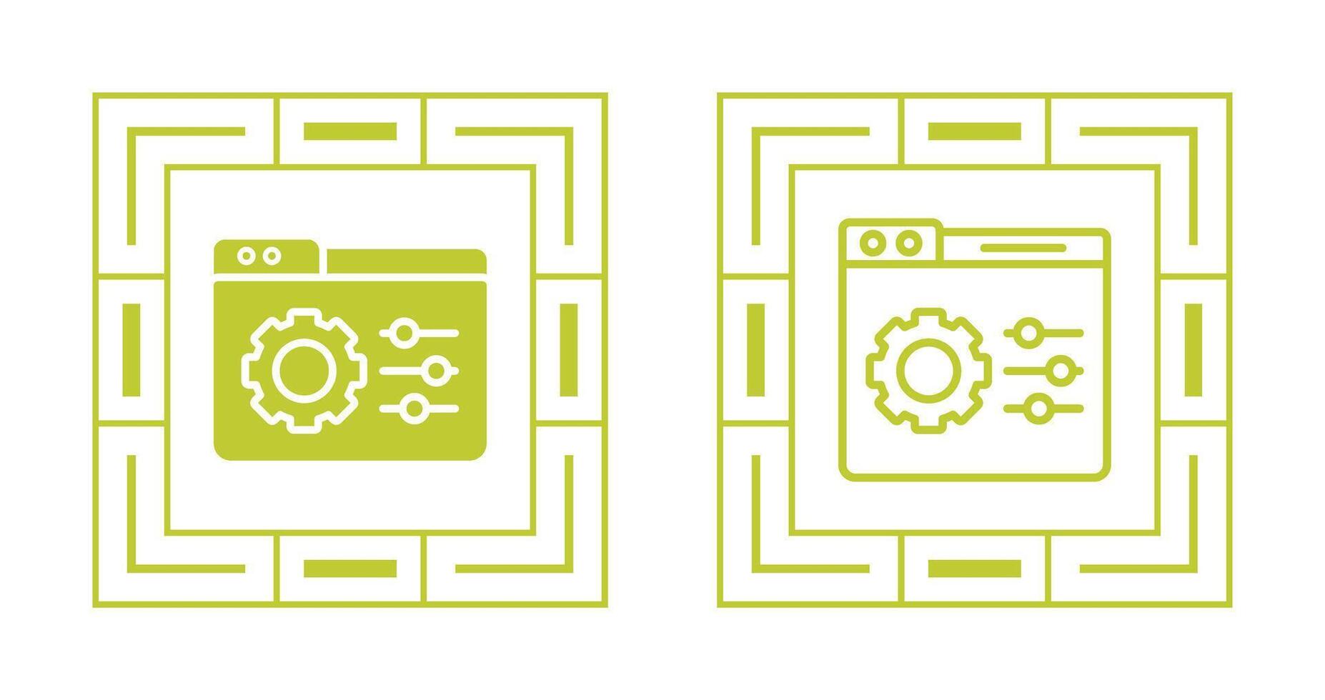 Control Panel Vector Icon