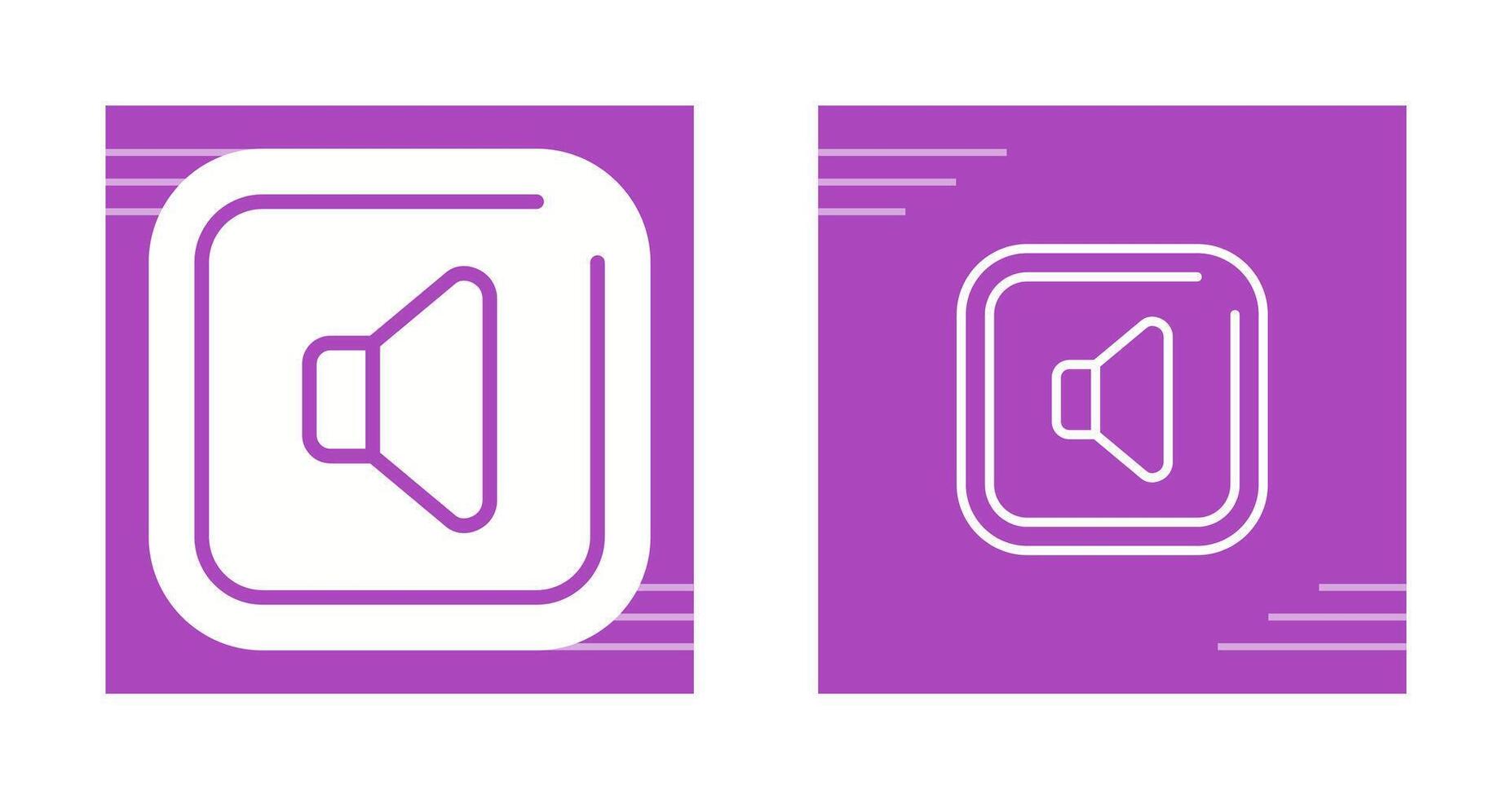 Speaker Square Vector Icon