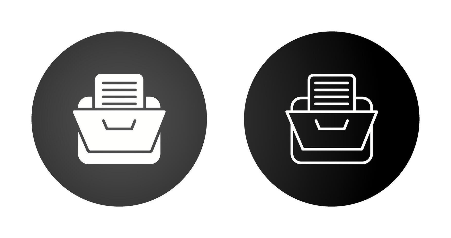 Filing Cabinet Vector Icon