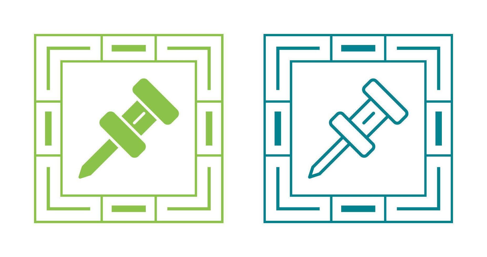 Pushpin Vector Icon