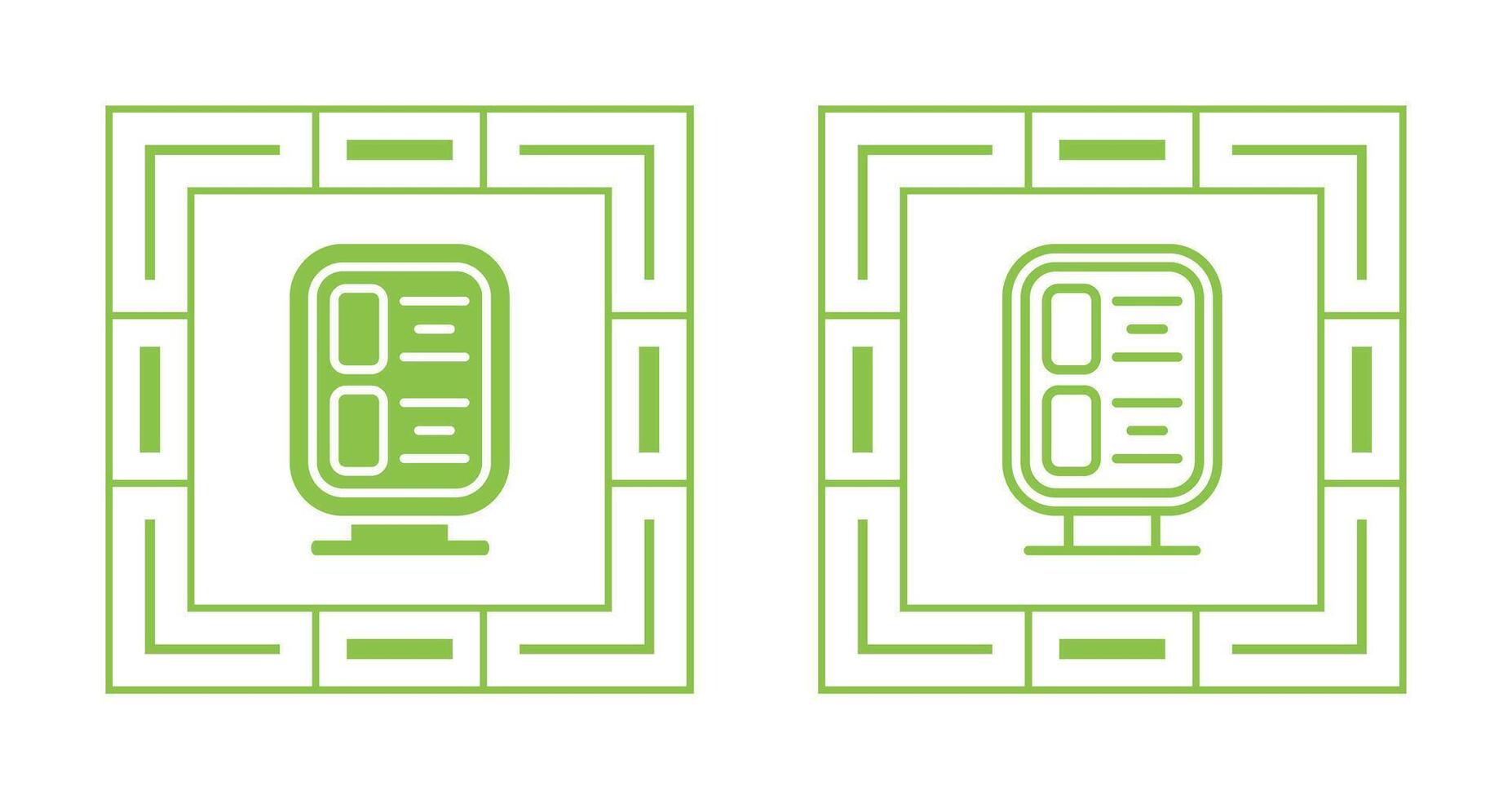 Digital Signage Vector Icon