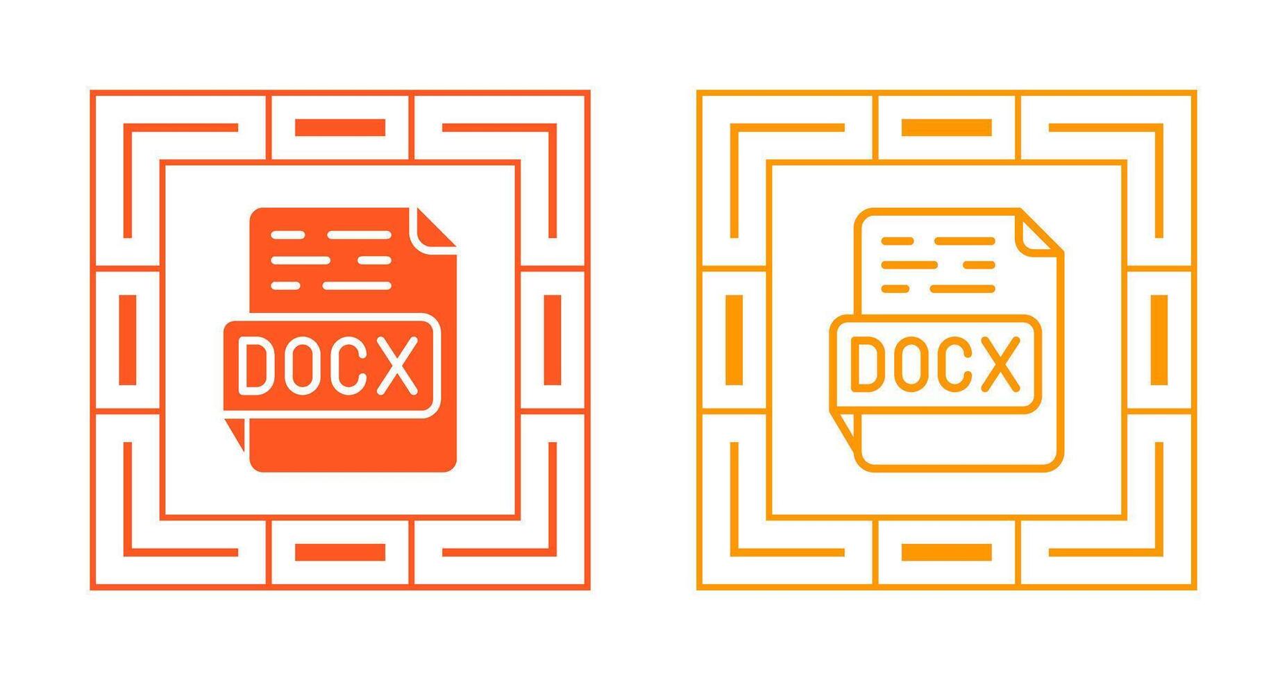 DOCX Vector Icon