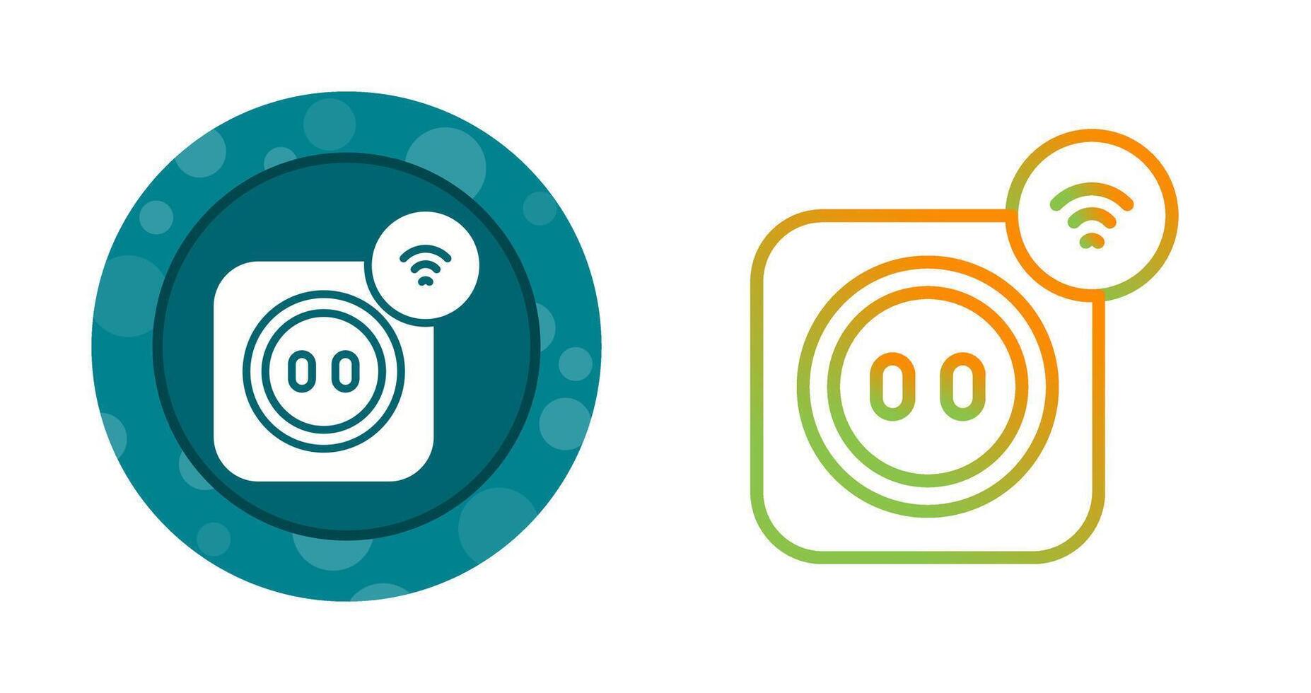 Smart Plug Vector Icon