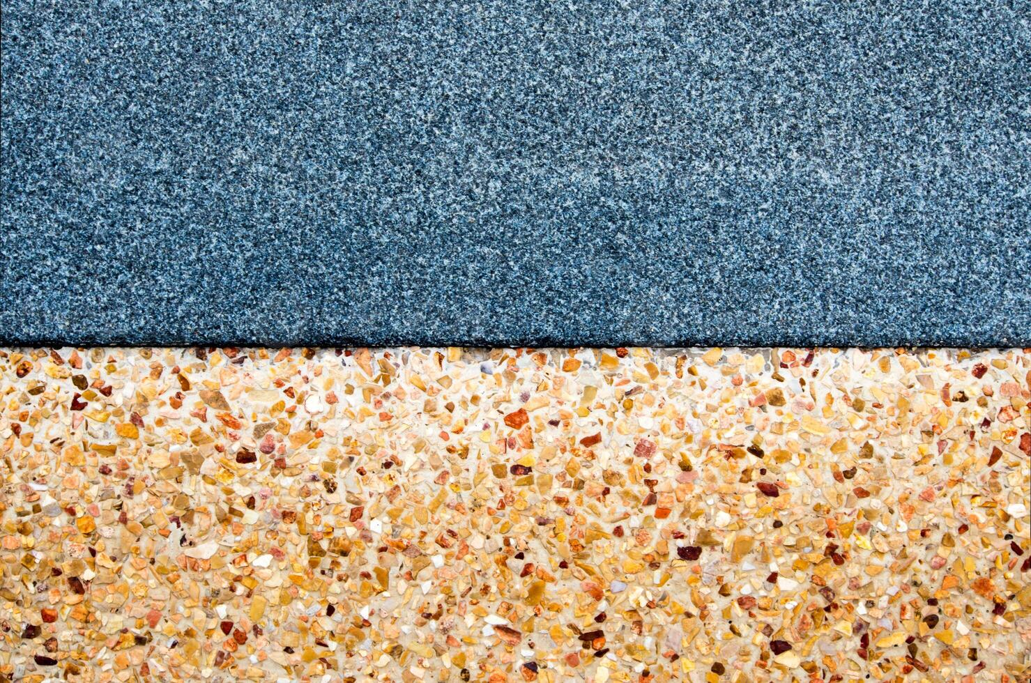 Texture of the granite remnants finish and exposed aggregate finish flooring photo