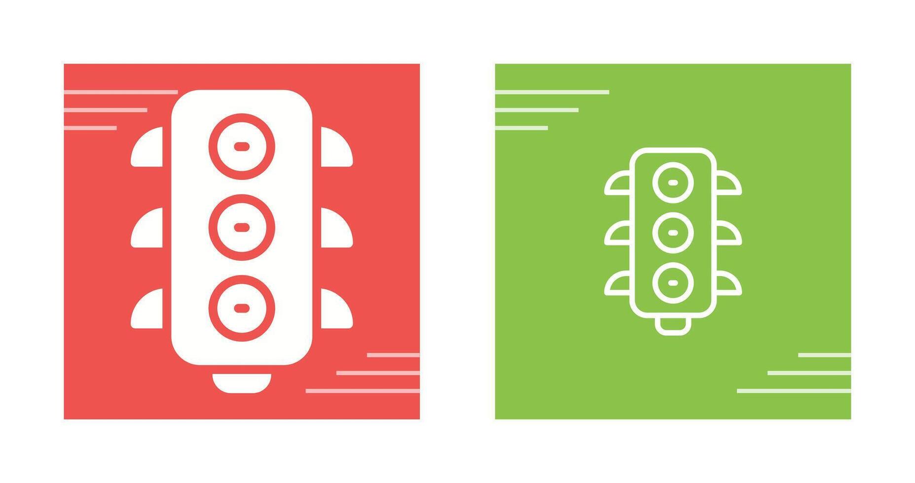Traffic Lights Vector Icon