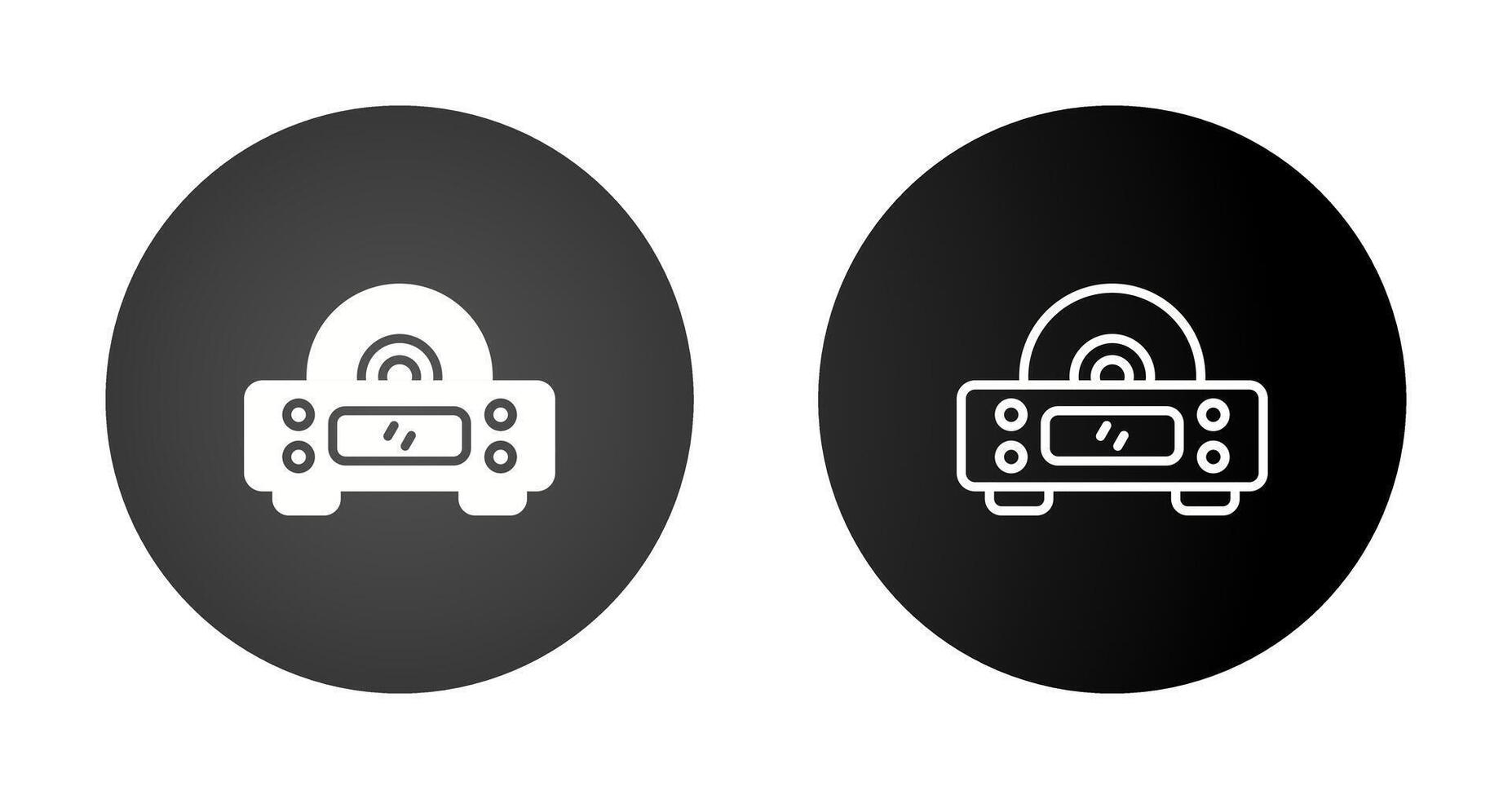 Cd Player Vector Icon
