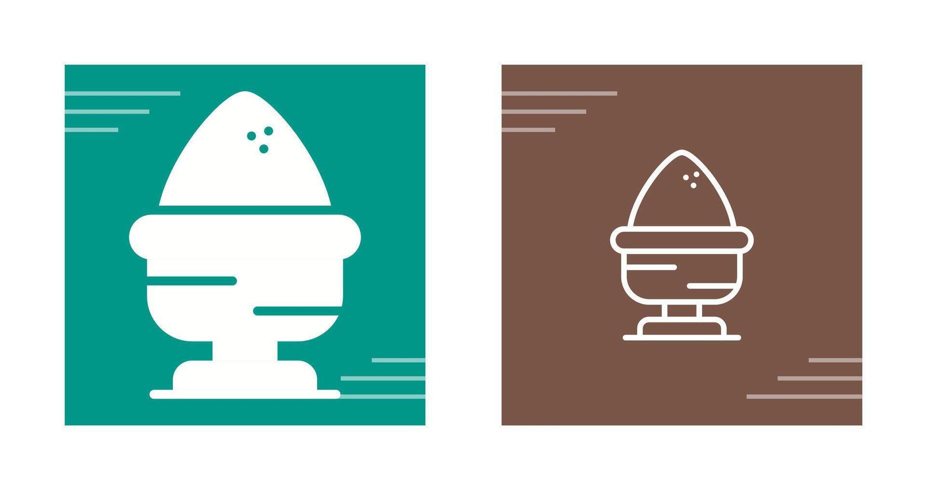Boiled Egg Vector Icon
