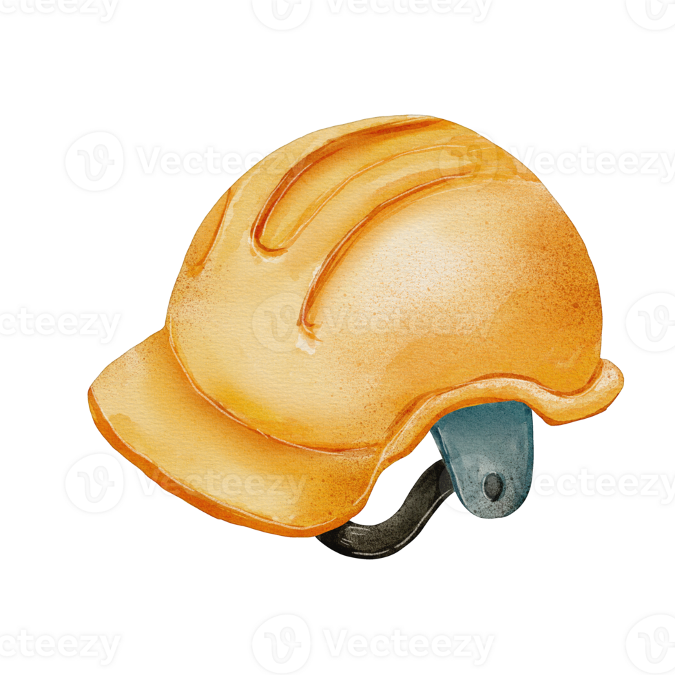 watercolor safety helmet png
