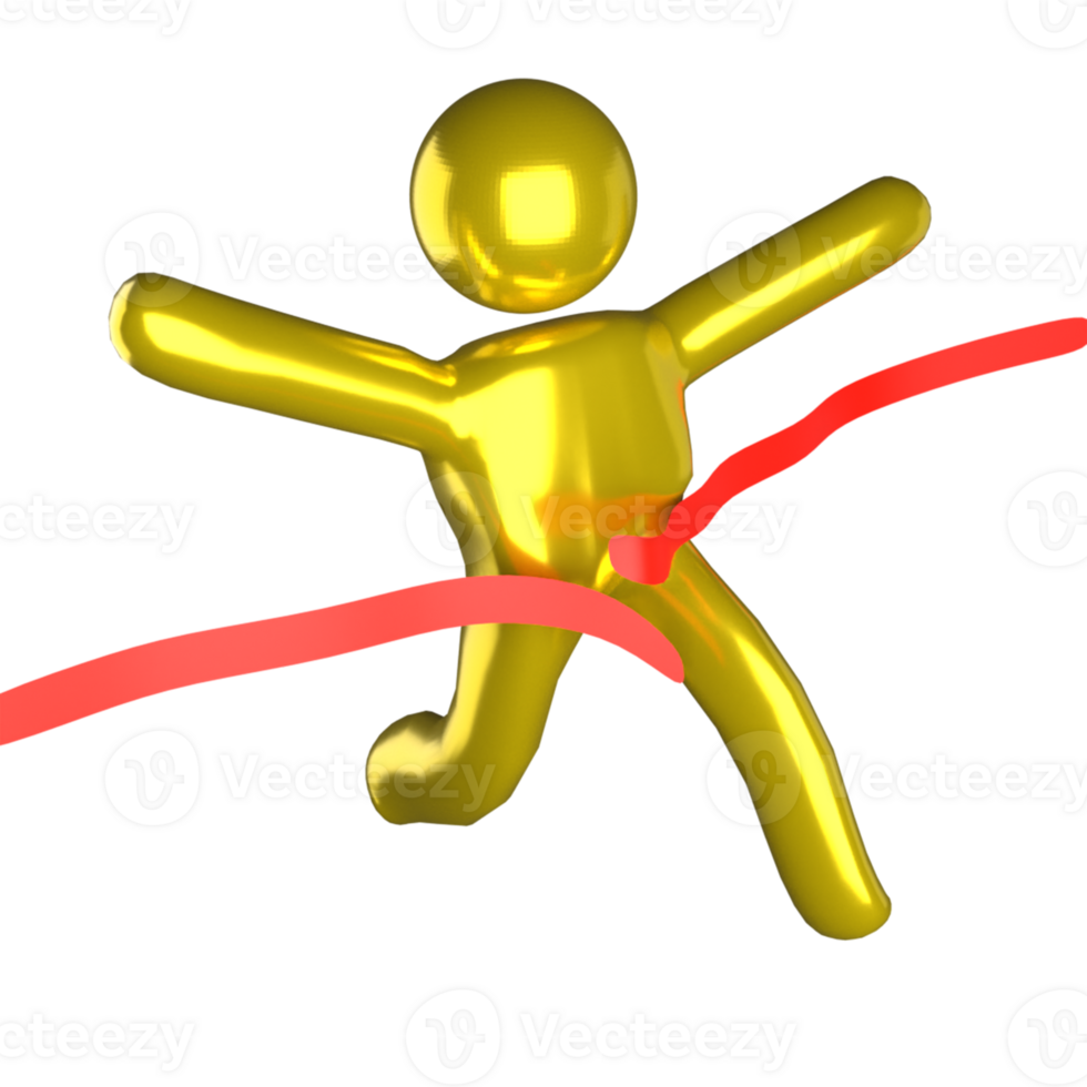 Finish target 3D icon png