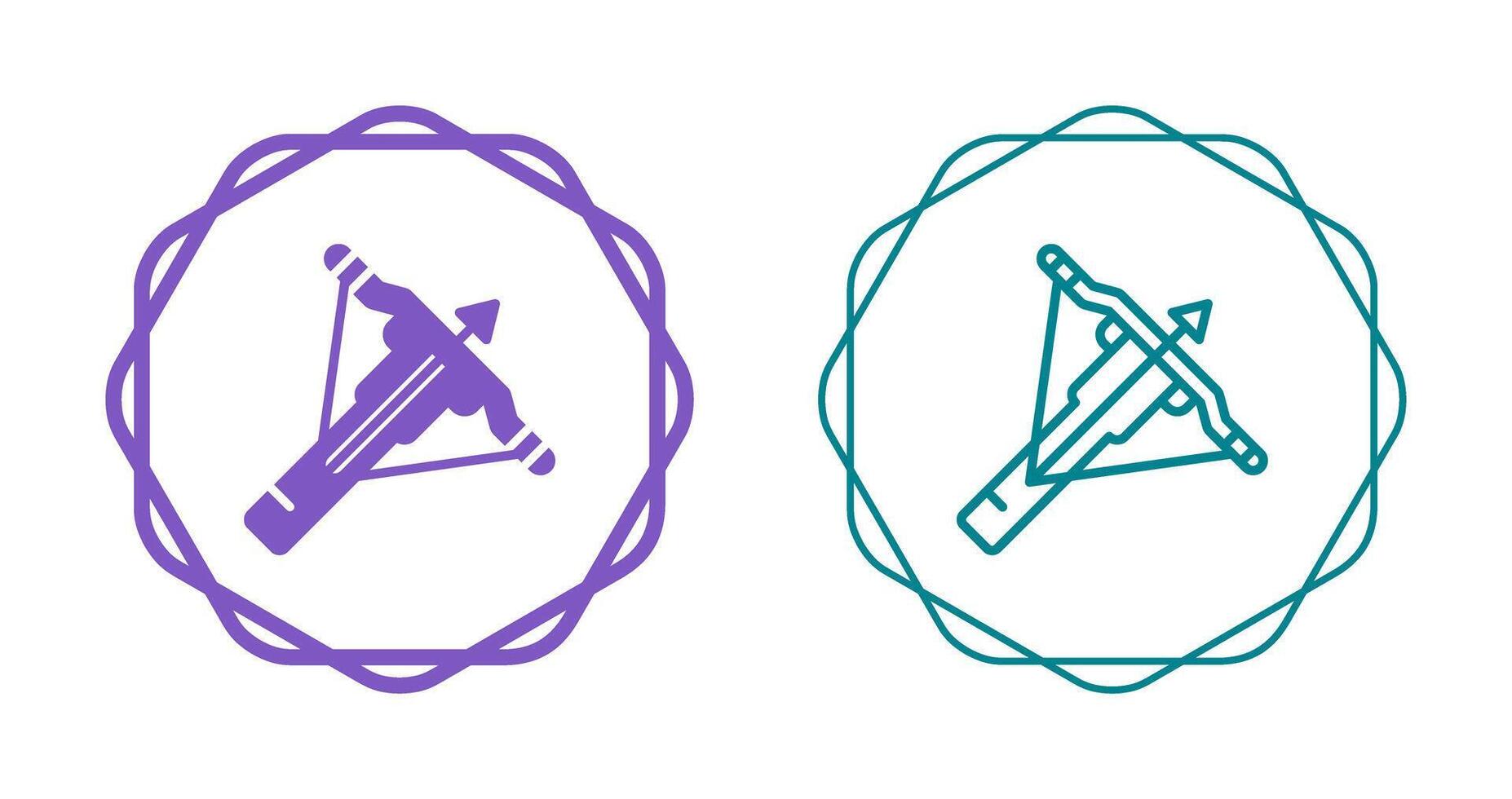 Crossbow Vector Icon