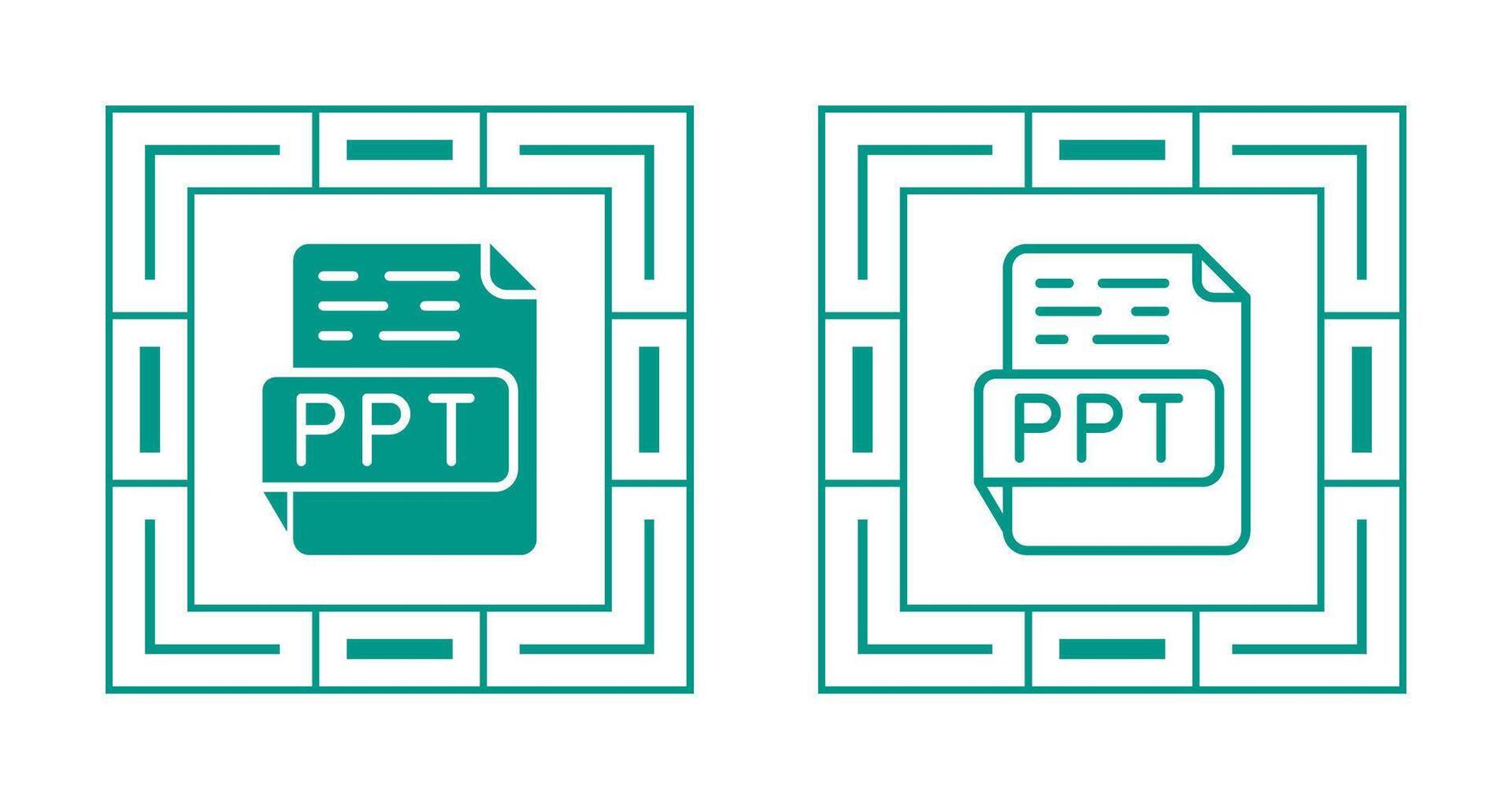 PPT Vector Icon