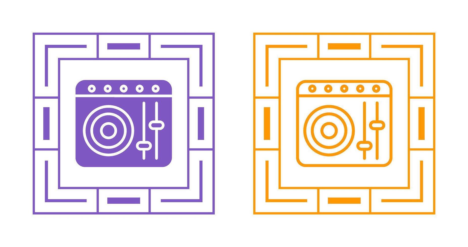 DJ Controller Vector Icon